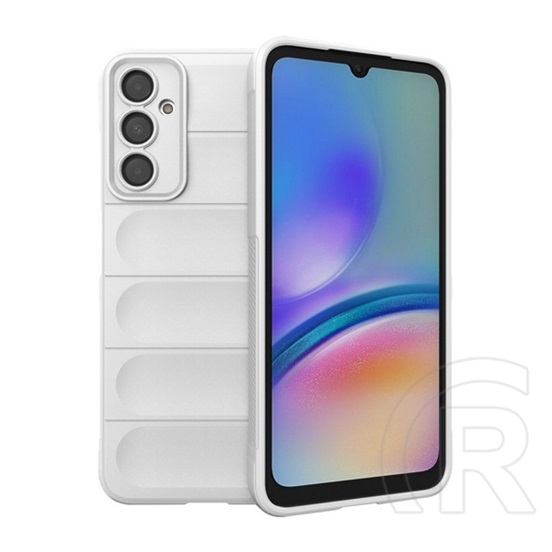 Gigapack Samsung Galaxy A05s (SM-A057F) szilikon telefonvédő (ütésállóság, kameravédő, 3d) fehér