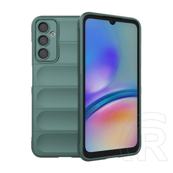 Gigapack Samsung Galaxy A05s (SM-A057F) szilikon telefonvédő (ütésállóság, kameravédő, 3d) sötétzöld