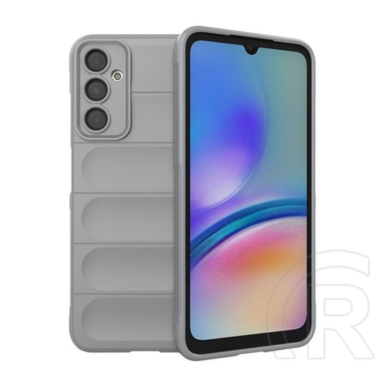 Gigapack Samsung Galaxy A05s (SM-A057F) szilikon telefonvédő (ütésállóság, kameravédő, 3d) világosszürke