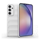 Gigapack Samsung Galaxy A35 5G (SM-A356) szilikon telefonvédő (ütésállóság, kameravédő, 3d) fehér