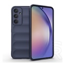 Gigapack Samsung Galaxy A35 5G (SM-A356) szilikon telefonvédő (ütésállóság, kameravédő, 3d) sötétkék