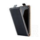 Gigapack Samsung Galaxy A51 (SM-A515F) tok álló (Flip, lefelé nyíló, szilikon tartó) fekete