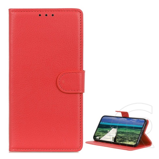 Gigapack Samsung Galaxy A53 (SM-A536) tok álló (Flip, oldalra nyíló, prémium) piros