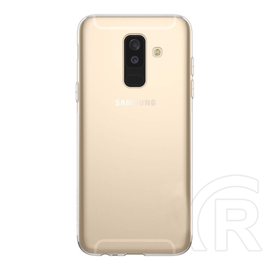 Gigapack Samsung Galaxy A6+ (2018) szilikon telefonvédő (ultravékony, átlátszó)