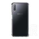 Gigapack Samsung Galaxy A7 (2018) Szilikon telefonvédő (közepesen ütésálló, légpárnás keret, átlátszó)