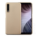 Gigapack Samsung Galaxy A7 (2018) szilikon telefonvédő (karbon minta, arany)