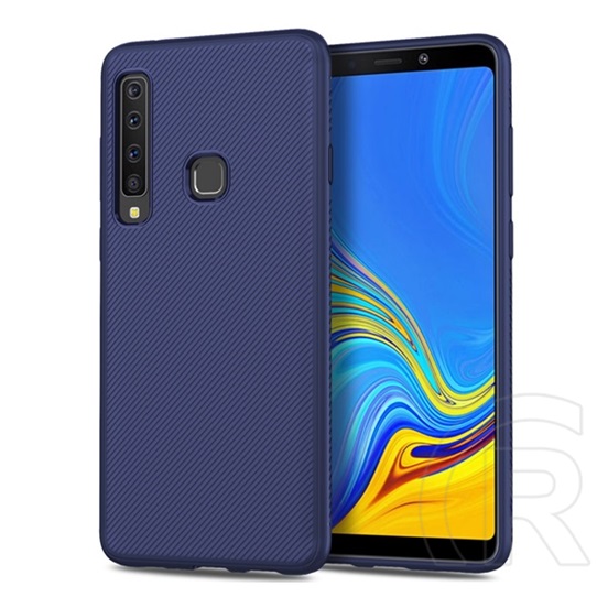 Gigapack Samsung Galaxy A9 (2018) SM-A920 szilikon telefonvédő (közepesen ütésálló sötétkék