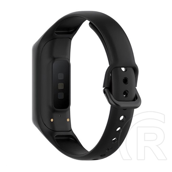 Gigapack Samsung Galaxy Fit 2 (SM-R220) pótszíj (egyedi méret, szilikon, állítható) fekete