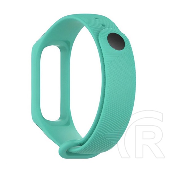 Gigapack Samsung Galaxy Fit E Sport (SM-R375) pótszíj (egyedi méret, szilikon, állítható) cyan