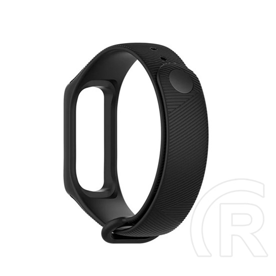 Gigapack Samsung Galaxy Fit E Sport (SM-R375) pótszíj (egyedi méret, szilikon, állítható) fekete