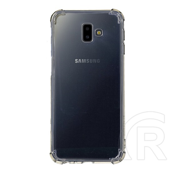 Gigapack Samsung Galaxy J6+ Szilikon telefonvédő (közepesen ütésálló, légpárnás keret, átlátszó)