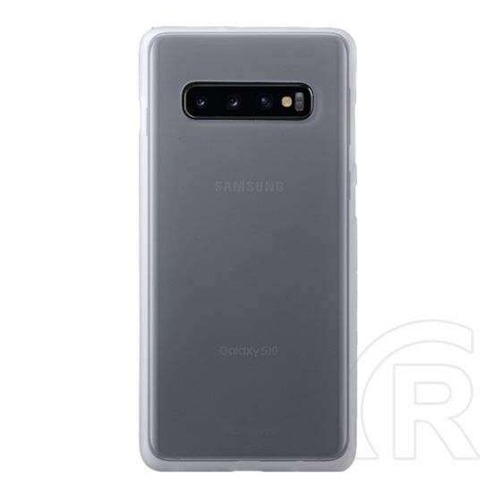 Gigapack Samsung Galaxy S10 szilikon telefonvédő (matt, átlátszó)