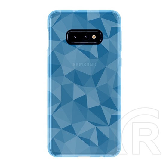 Gigapack Samsung Galaxy S10e szilikon telefonvédő (3D, gyémánt minta, világoskék)