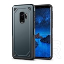 Gigapack Samsung Galaxy S9 (SM-G960) defender telefonvédő (közepesen ütésálló, szilikon belső, ultravékony) sötétkék