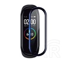 Gigapack Xiaomi Mi Band 6 képernyővédő üveg (3D full cover, 0.3mm, 9H) fekete