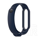 Gigapack Xiaomi Mi Band 6  pótszíj (egyedi méret, szilikon, állítható) sötétkék