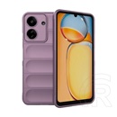 Gigapack Xiaomi Poco C65 szilikon telefonvédő (ütésállóság, kameravédő, 3d) lila