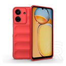 Gigapack Xiaomi Poco C65 szilikon telefonvédő (ütésállóság, kameravédő, 3d) piros