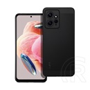 Gigapack Xiaomi Redmi Note 12 4G műanyag telefonvédő (légáteresztő, lyukacsos minta, kamera védelem) fekete