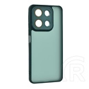 Gigapack Xiaomi Redmi Note 13 4G szilikon telefonvédő (ütésállóság, akril hátlap, kameravédő) sötétzöld