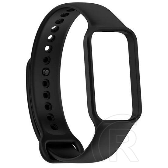 Gigapack Xiaomi Redmi Smart Band 2  pótszíj (egyedi méret, szilikon) fekete