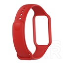 Gigapack Xiaomi Redmi Smart Band 2  pótszíj (egyedi méret, szilikon) piros