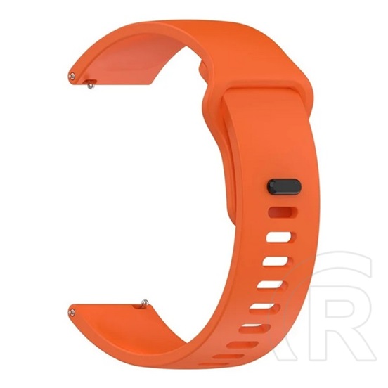 Gigapack Xiaomi Redmi Watch 5 Lite  pótszíj (egyedi méret, szilikon) narancssárga