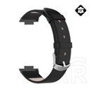 Gigapack Xiaomi Smart Band 8 Pro pótszíj (egyedi méret, valódi bőr) fekete