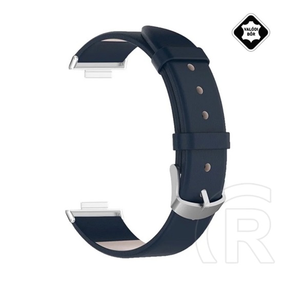 Gigapack Xiaomi Smart Band 8 Pro pótszíj (egyedi méret, valódi bőr) sötétkék