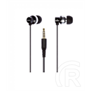 Grixx Optimum In-Ear dinamikus fülhallgató (fekete)