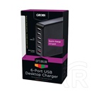 Grixx Optimum USB asztali töltő (6 port)