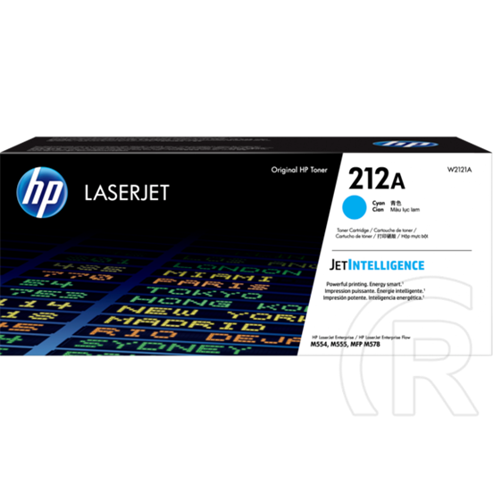 HP 212A toner (cián)