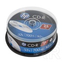 HP CD-R lemez 52x, Cakebox x25