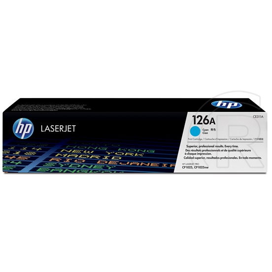 HP toner No. 126A (ciánkék)