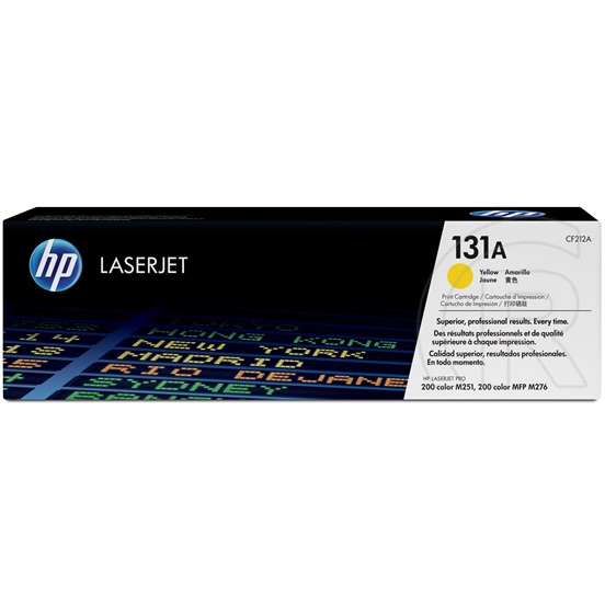 HP toner No. 131A (sárga)