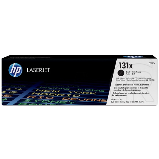 HP toner No. 131X (fekete)