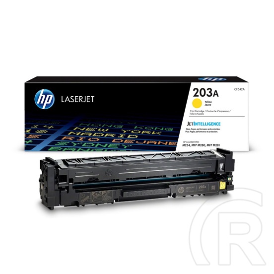 HP toner No. 203A (sárga)