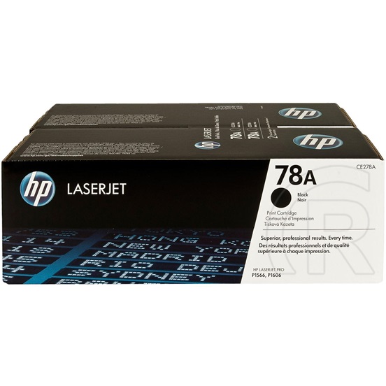 HP toner No. 78A dupla csomag (fekete)