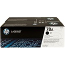 HP toner No. 78A dupla csomag (fekete)