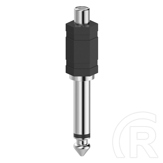 Hama FIC 6,3 mm jack (M) -  RCA (F) adapter