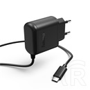 Hama USB hálózati töltő (3 A, USB Type-C, fekete)