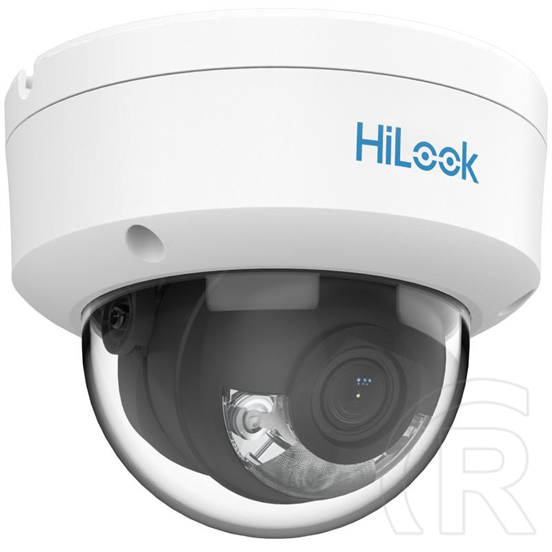 HiLook IP dómkamera - IPC-D149HA (4MP, 2,8mm, kültéri, H265+, IP67, IK10, LED30m, ICR, DWDR, PoE)