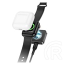 Hoco Apple Watch Ultra 2 49mm asztali töltő (2.5w, wireless, Apple watch töltő) fekete