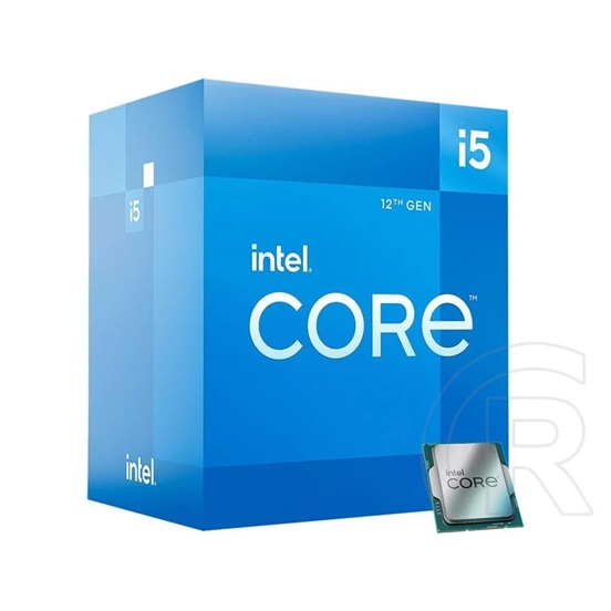 Intel Core i5-12400 CPU (2,5 GHz, LGA 1700, box)