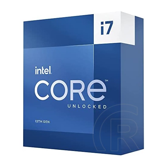 Intel Core i7-13700K CPU (3,4 GHz, LGA 1700, box, hűtő nélkül)