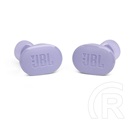 JBL tune buds bluetooth fülhallgató sztereo (v5.3, tws, mikrofon, aktív zajszűrő, ip54 + töltőtok) lila