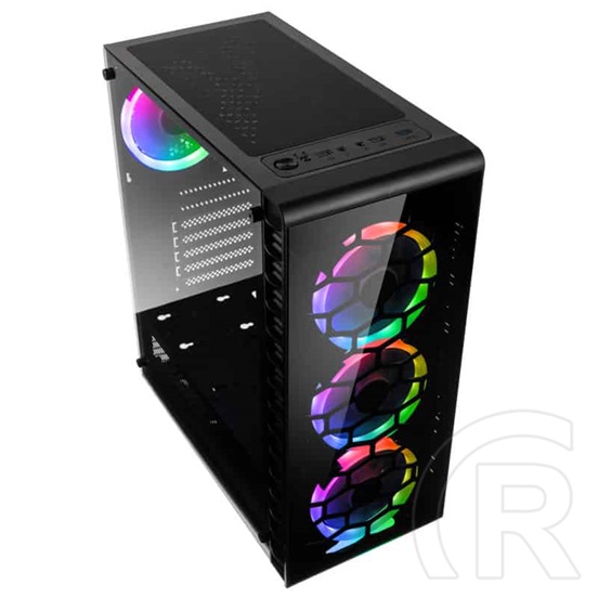 Kolink Observatory Lite RGB (ATX, ablakos, fekete)