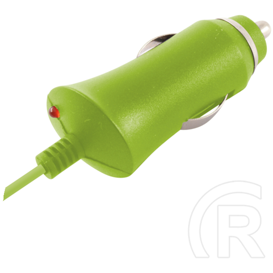 Ksix Micro-USB autós töltő 1A (zöld)