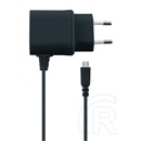 Ksix hálózati töltő (MicroUSB, 1A, trópusi fekete)