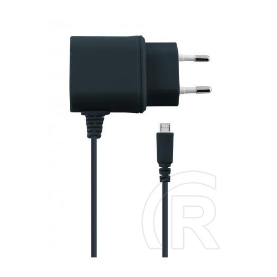 Ksix hálózati töltő (MicroUSB, 1A, trópusi fekete)